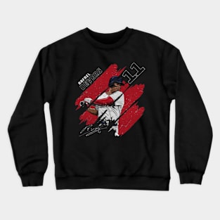 rafael devers stripes Crewneck Sweatshirt